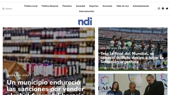 Captura de Diario NDI
