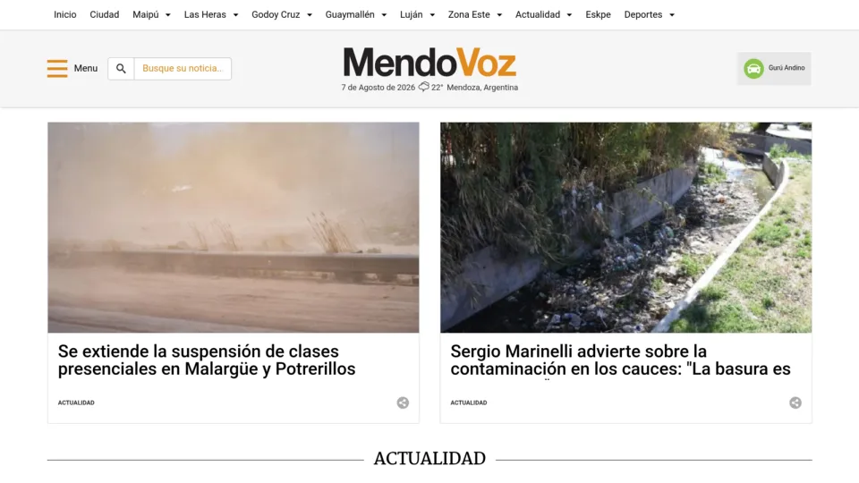 Captura de MendoVoz