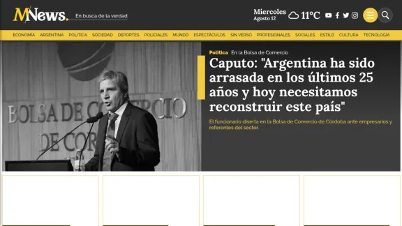 Captura de Mnews