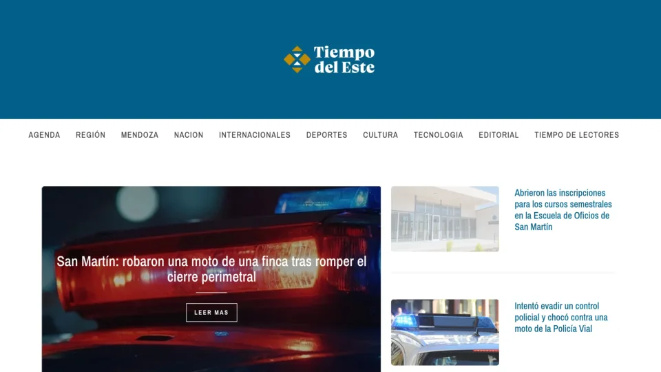 Captura de Tiempo del Este