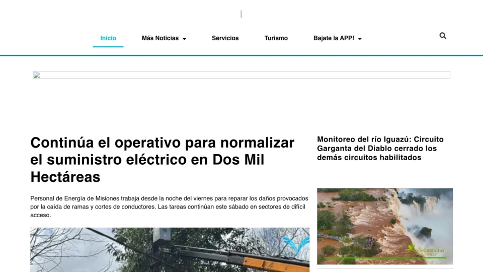 Captura de La Voz de Cataratas