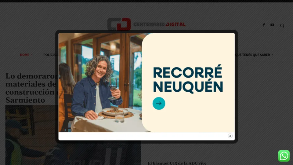Captura de Centenario Digital