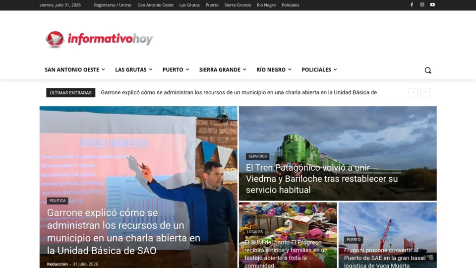 Captura de InformativoHoy