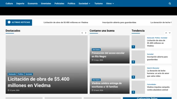 Captura de Noticias Viedma