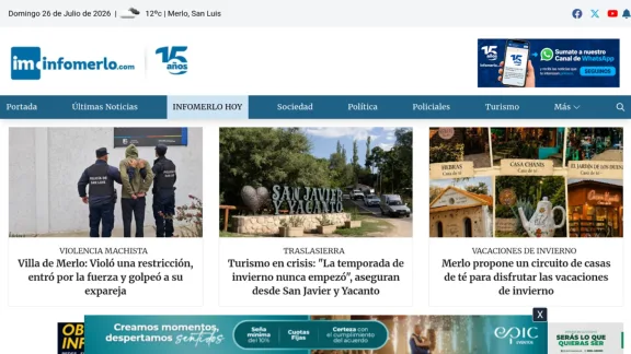 Captura de InfoMerlo
