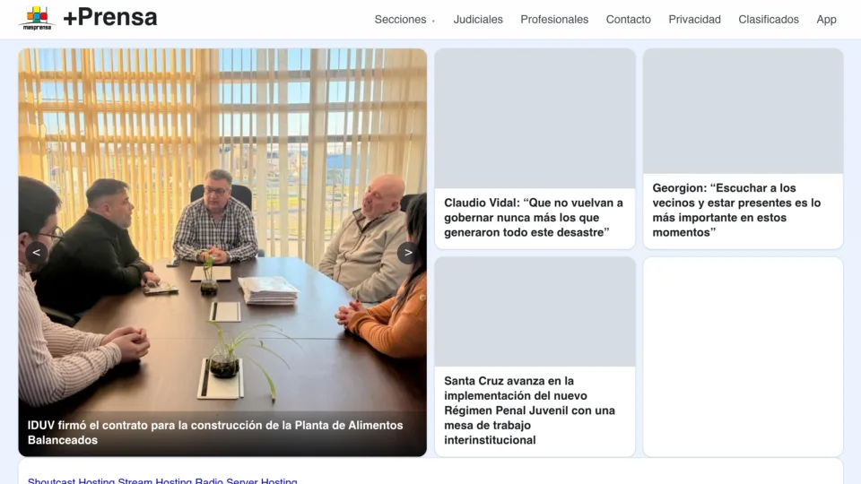 Captura de +Prensa