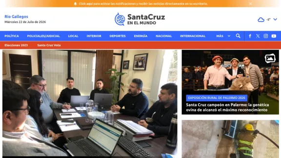 Captura de Santa Cruz en el Mundo