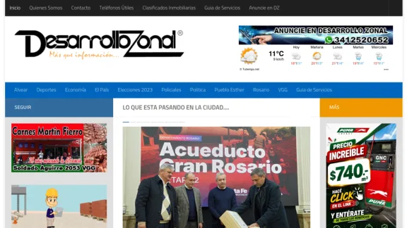 Captura de Desarrollo Zonal