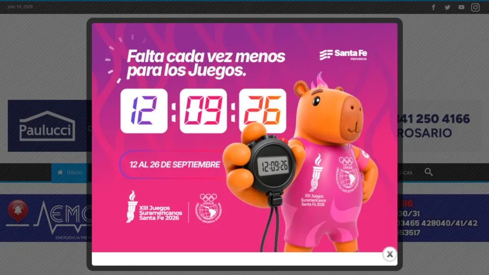 Captura de El Correo de Firmat