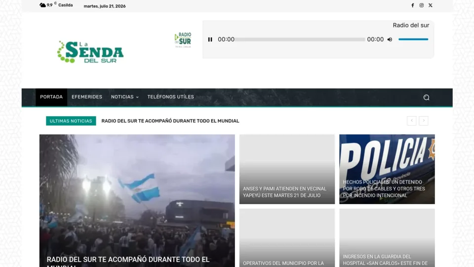 Captura de La Nueva Senda