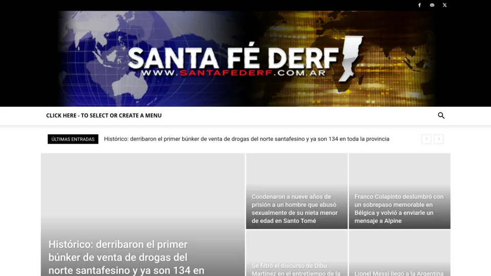 Captura de DERF Santa Fe