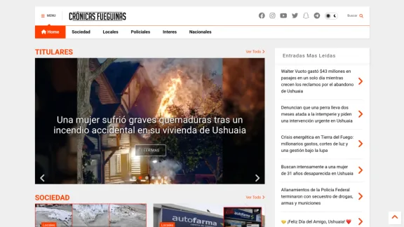 Captura de Crónicas Fueguinas