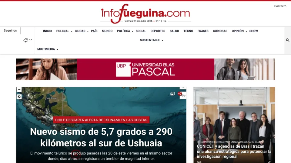 Captura de Infofueguina