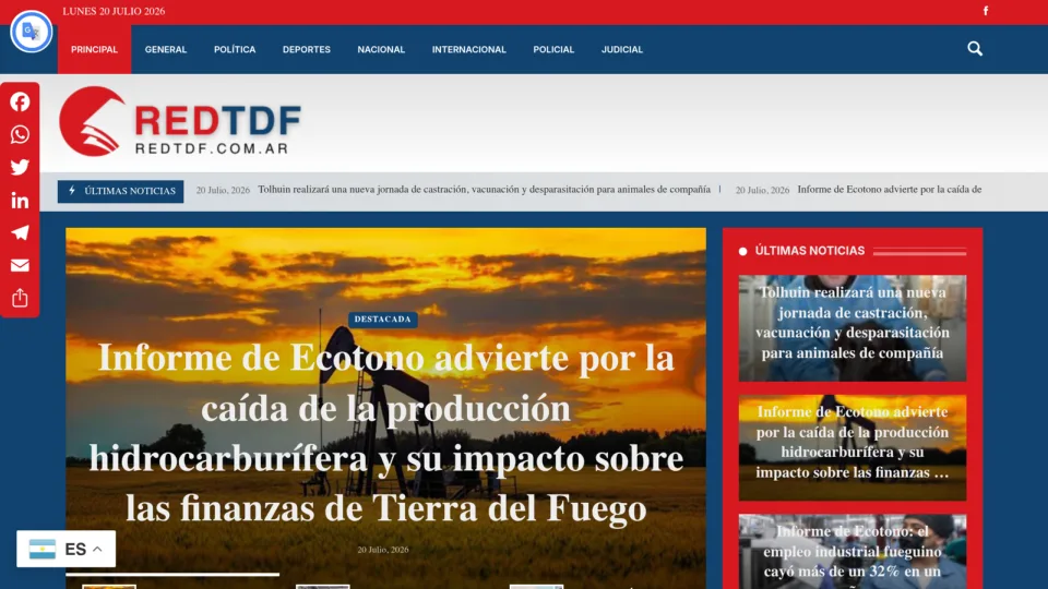 Captura de RedTDF