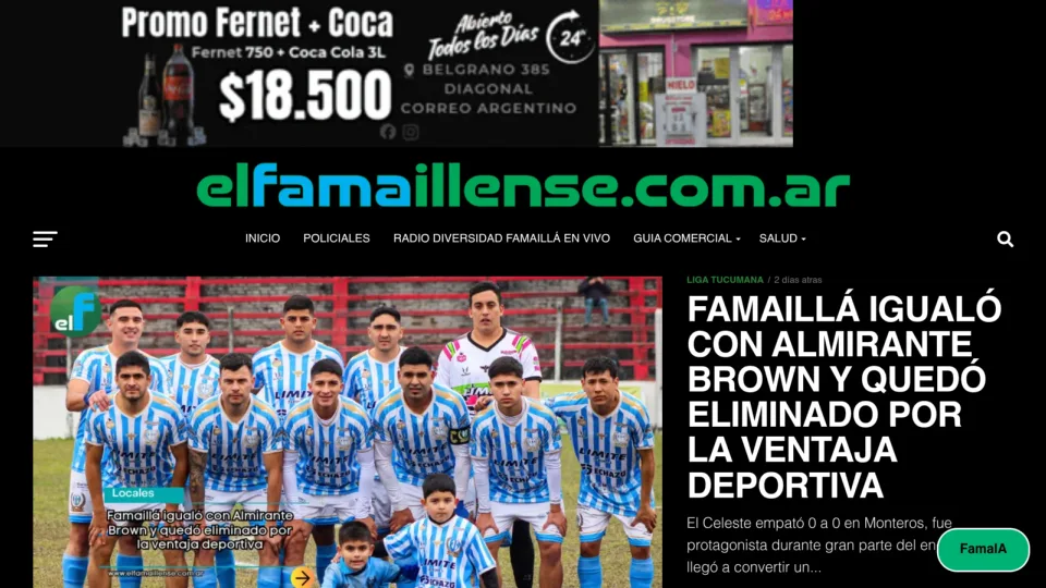Captura de El Famaillense