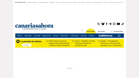 Captura de Canarias Ahora