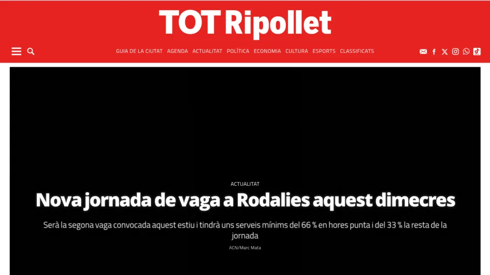 Captura de Ripollet al Día