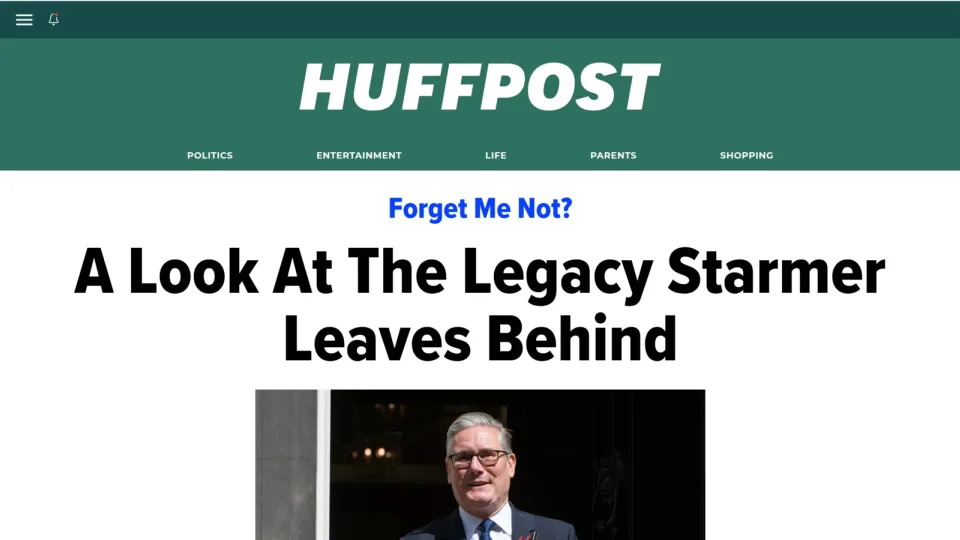 Captura de HuffPost UK