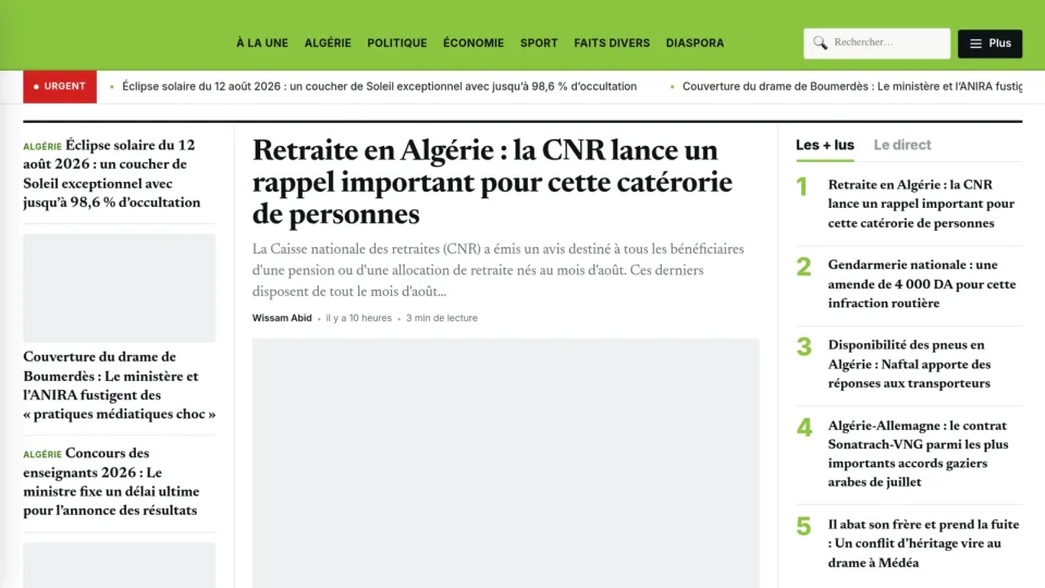 Captura de AlgÃ©rie 360