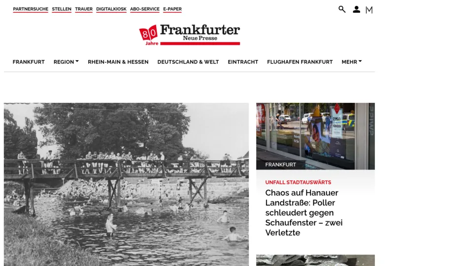 Captura de Frankfurter Neue Presse