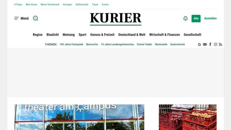 Captura de Nordbayerischer Kurier