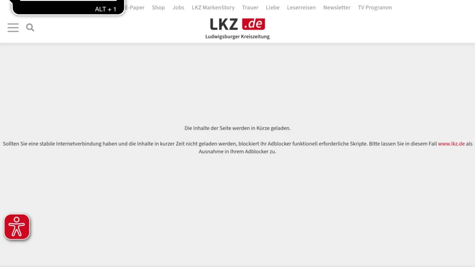 Captura de Ludwigsburger Kreiszeitung