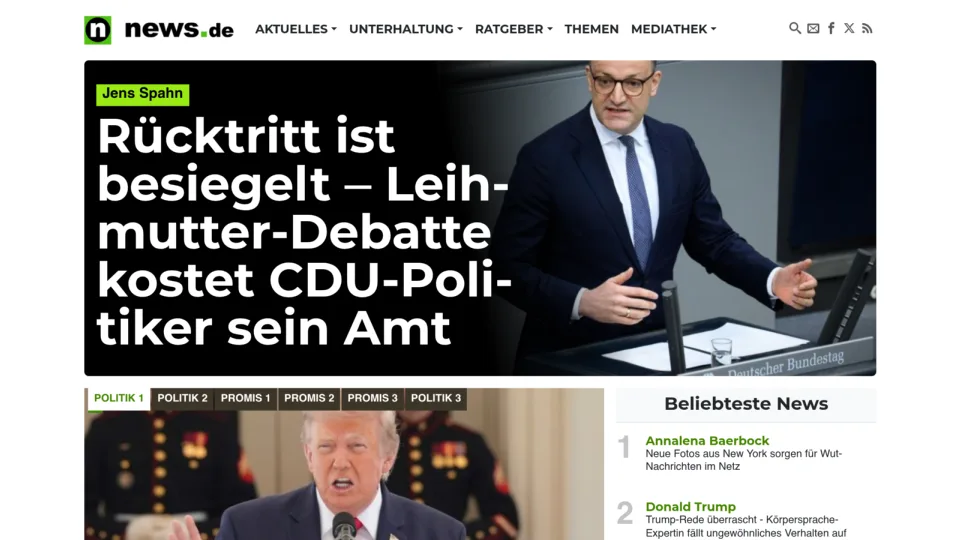Captura de News.de
