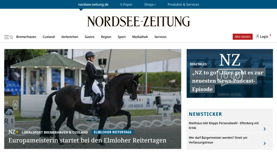 Captura de Nordsee-Zeitung