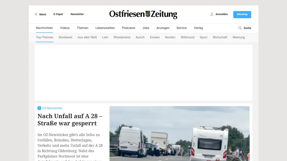 Captura de Ostfriesen-Zeitung