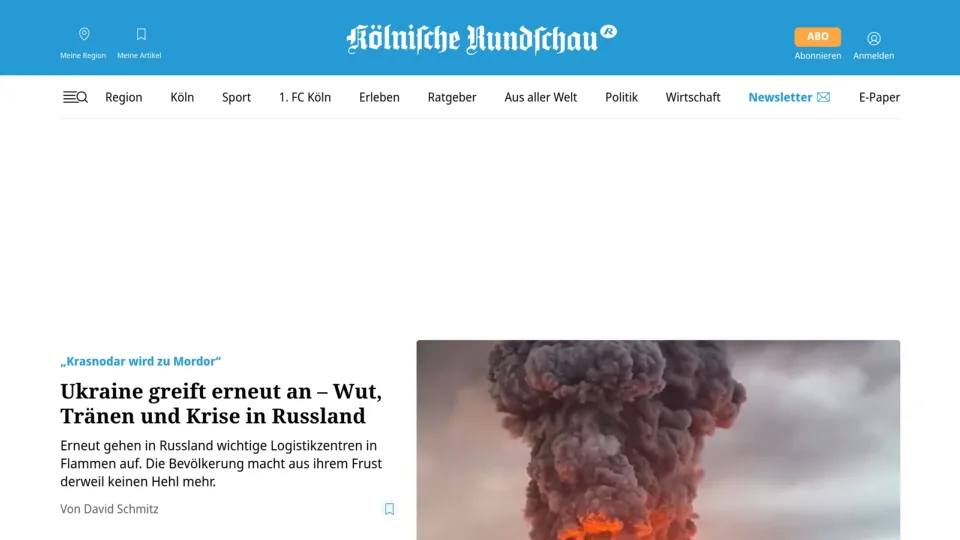 Captura de Kölnische Rundschau