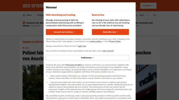 Captura de Der Spiegel