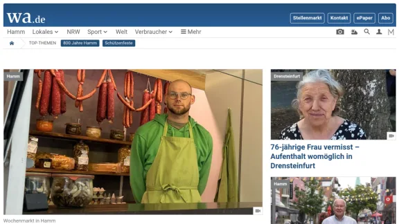 Captura de Westfälischer Anzeiger