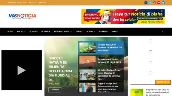 Captura de Mas Noticia