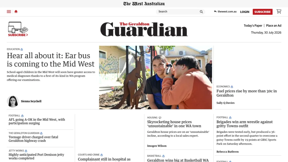 Captura de Geraldton Guardian