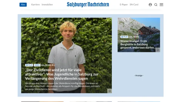 Captura de Salzburger Nachrichten
