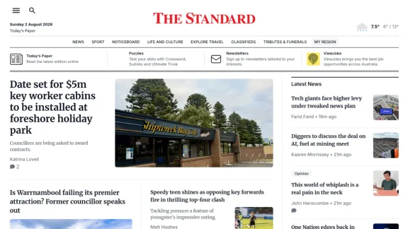 Captura de The Standard