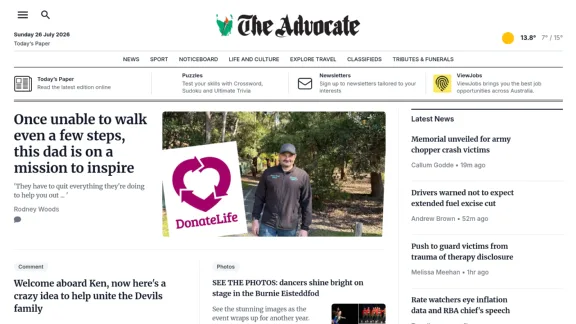 Captura de The Advocate