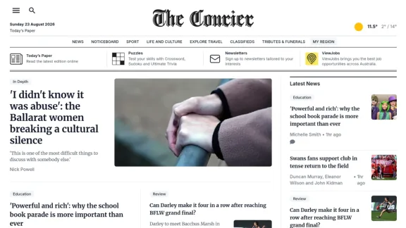 Captura de The Courier