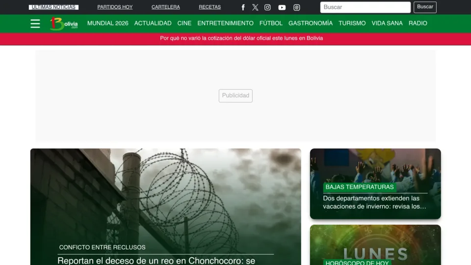 Captura de Bolivia.com