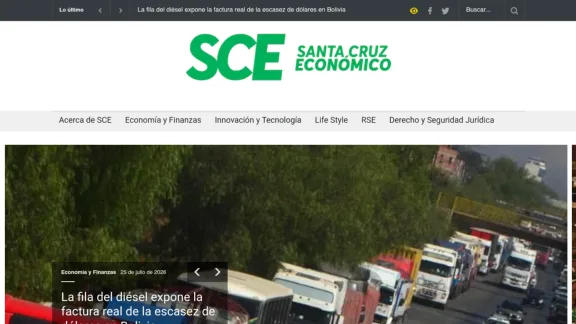 Captura de Santa Cruz Económico