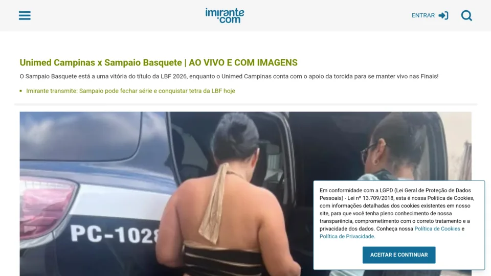 Captura de Imirante