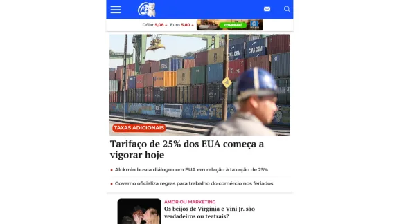 Captura de iG