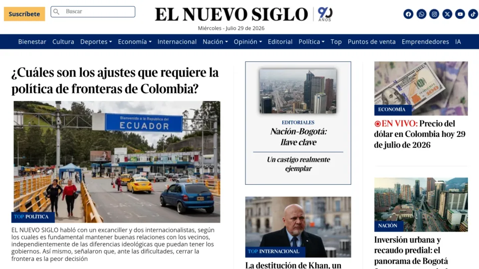 Captura de El Nuevo Siglo