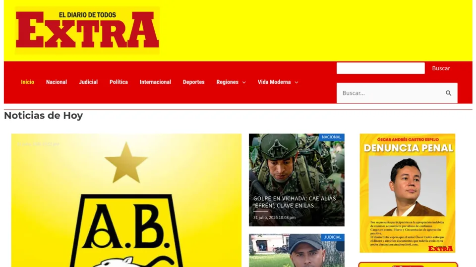 Captura de Extra