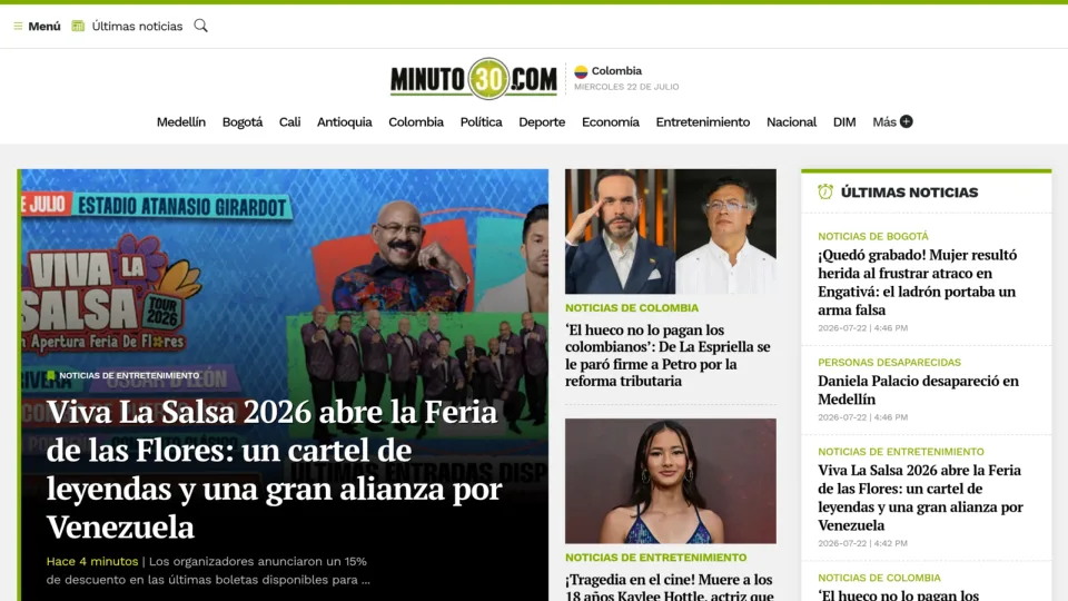 Captura de Minuto30
