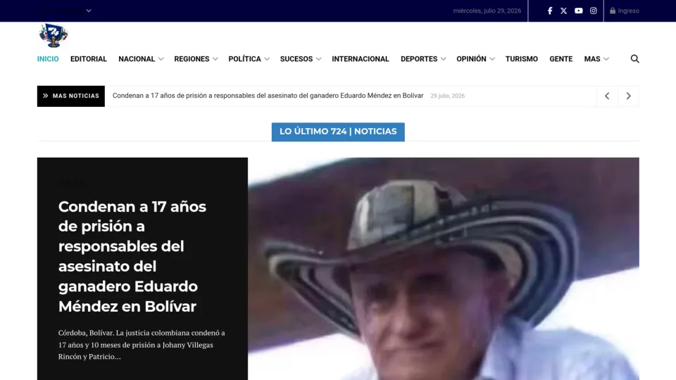 Captura de 724 Noticias