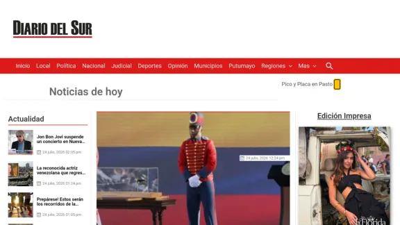 Captura de Diario del Sur
