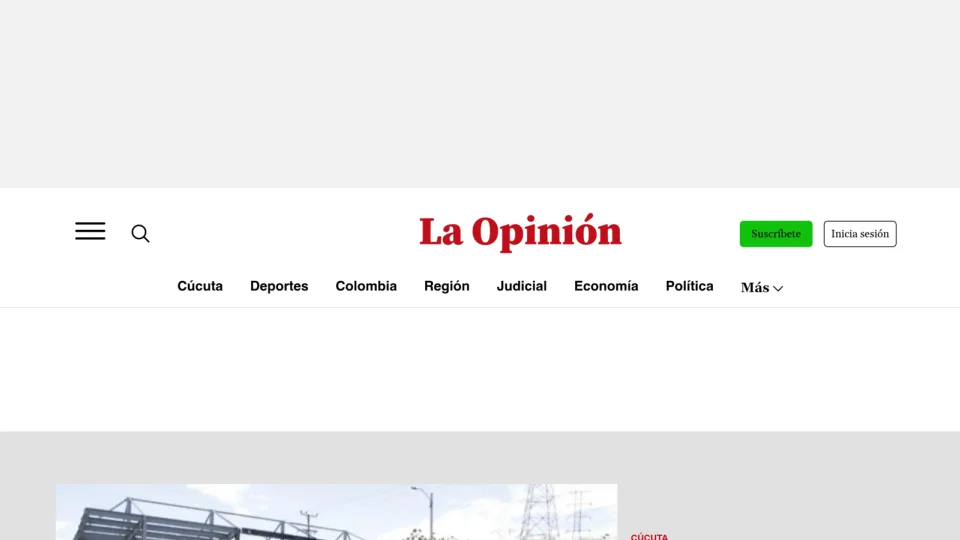 Captura de La Opinión