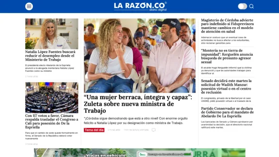 Captura de La Razón