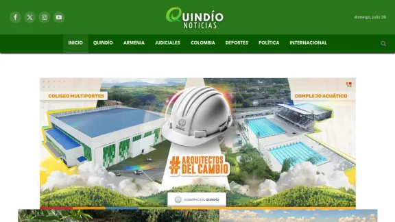 Captura de Quindío Noticias